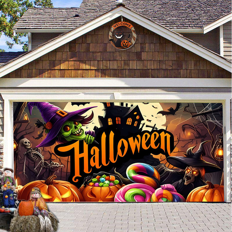 Custom Halloween Backdrop